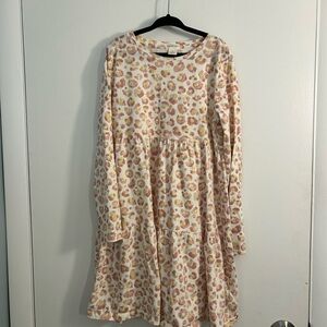 Crewcuts Girls Leopard Print Long-Sleeved Dress (8)
